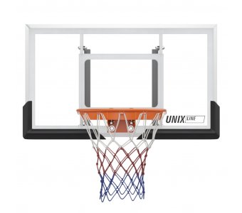 Баскетбольный щит Unix Line B-Backboard-PC 50"x32" R45